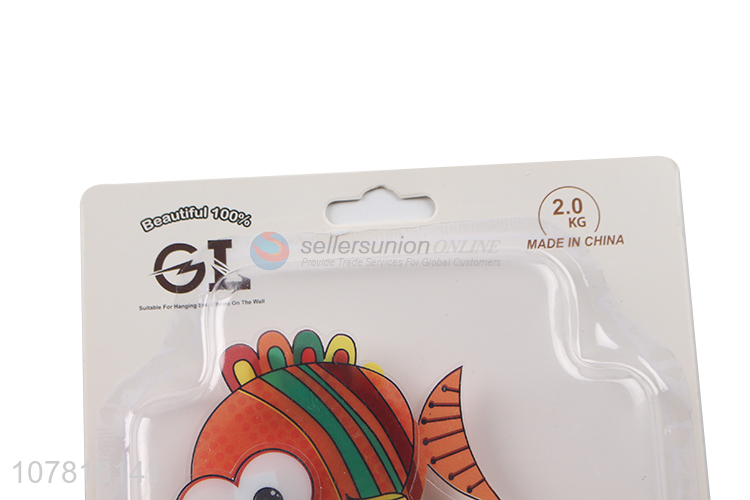 China Manufacture Cute Fish Shape Adhesive Hook For Sale