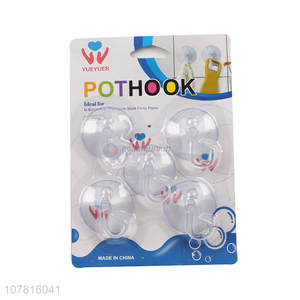 Best Sale Plastic Sucker Hook Fashion Pothook