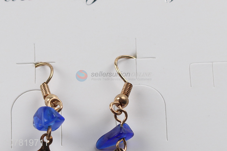 New arrival exaggerated earrings shell pedant hoop earrings brass jewelry