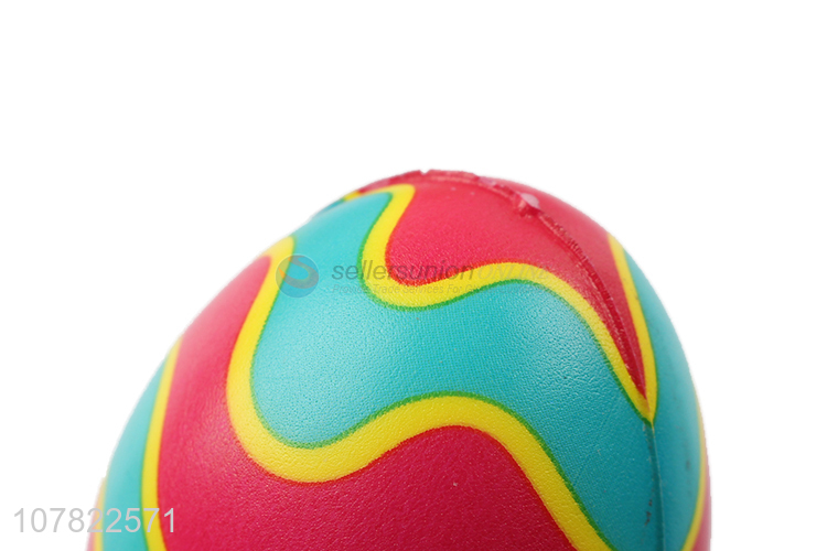 Good selling colourful egg squeeze ball toys for kids