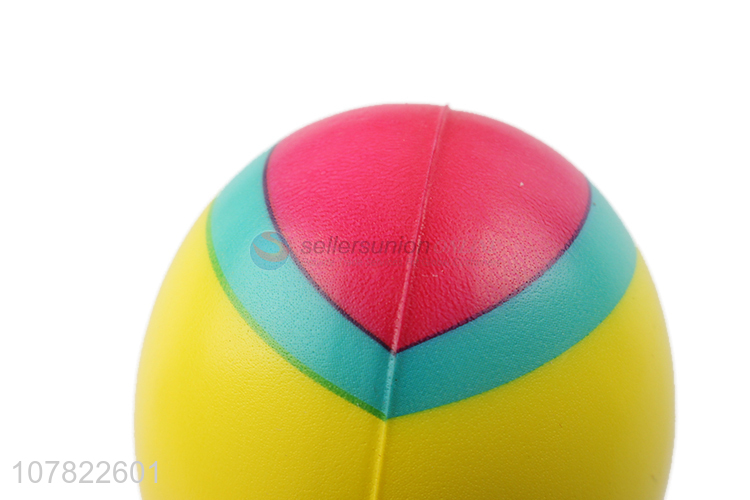 Popular product soft funny PUsqueeze ball toys