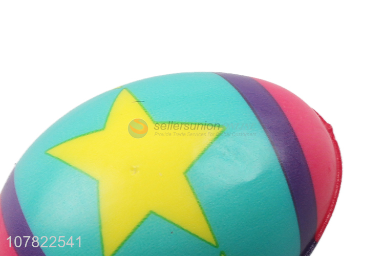 New product novel games egg squeeze ball toys