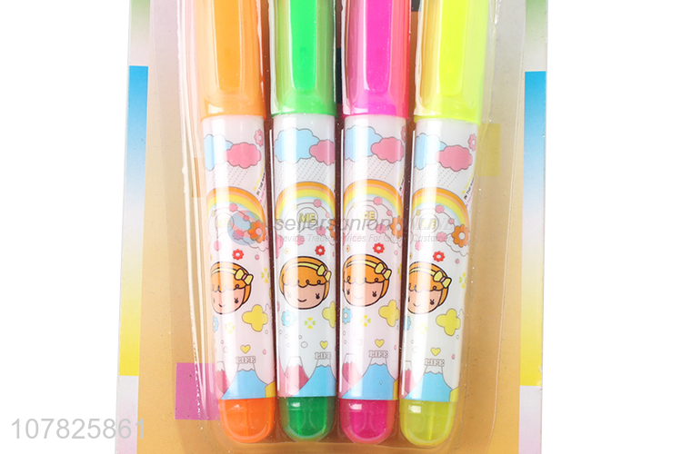 Best seller marker pen office stationery highlighter set