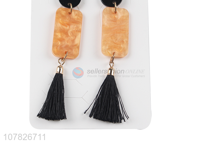 Good Quality Tassel Pendant Earring Fashion Accessories