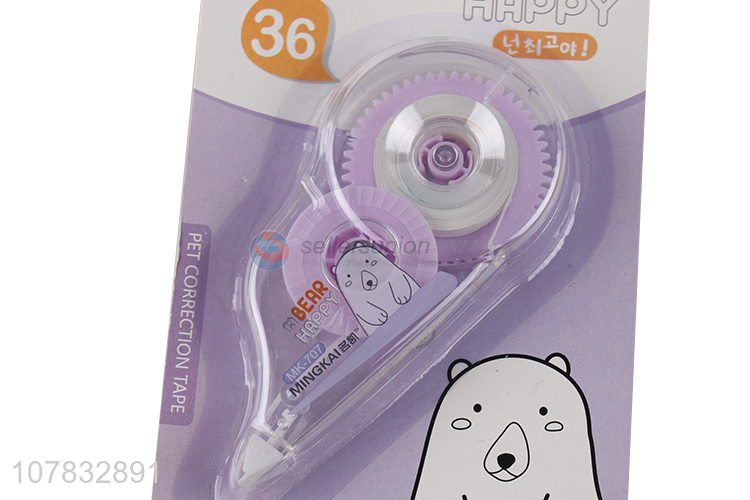 Creative cartoon design student correction tape stationery