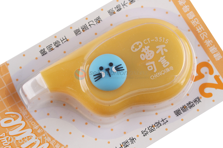 Yiwu wholesale plastic correction tape cartoon student correction tape