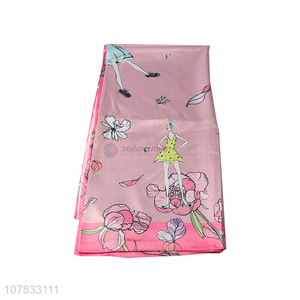 High quality square women silk scarf for gifts