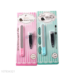 New Arrival Nail Files And Nail Clipper Set