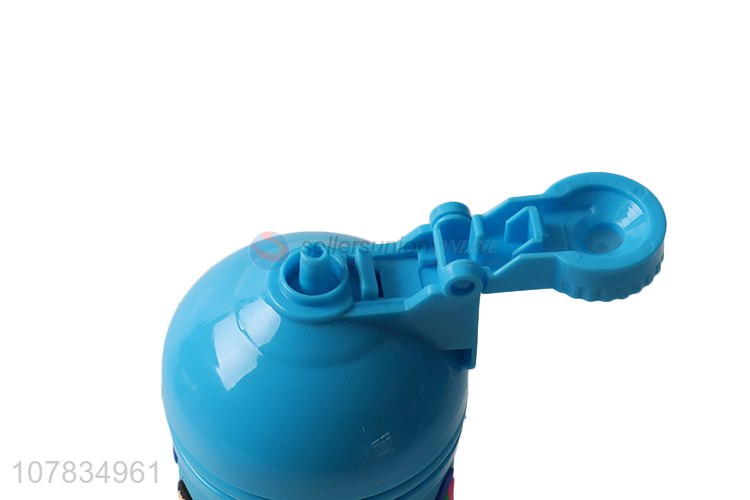 Plastic Water Bottle With Non-Slip Soft Rubber Sleeve