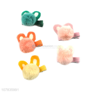 New creative hairball three-dimensional hairpin children BB clip