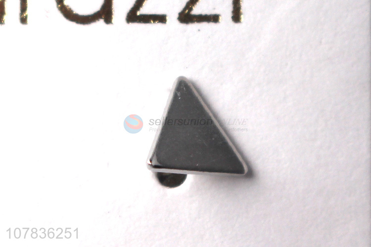 Fashion product decorative jewelry triangle ear studs