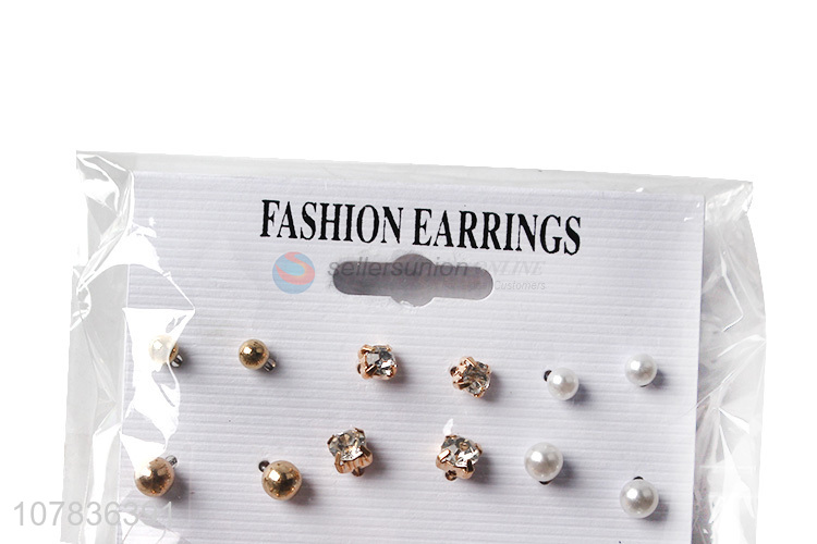 Good selling decorative women earrings ear studs for jewelry