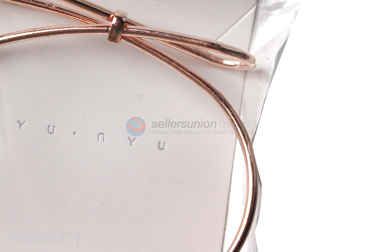 High quality rose gold women bracelet for decoration