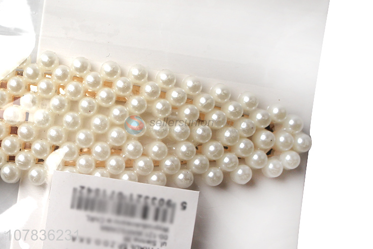 China sourcing decorative pearl hair clips wholesale