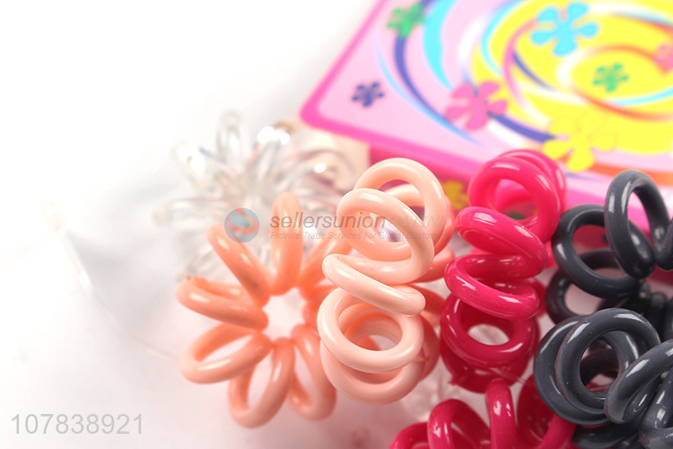 Popular Telephone Coil Hair Ties Hair Ring Wholesale