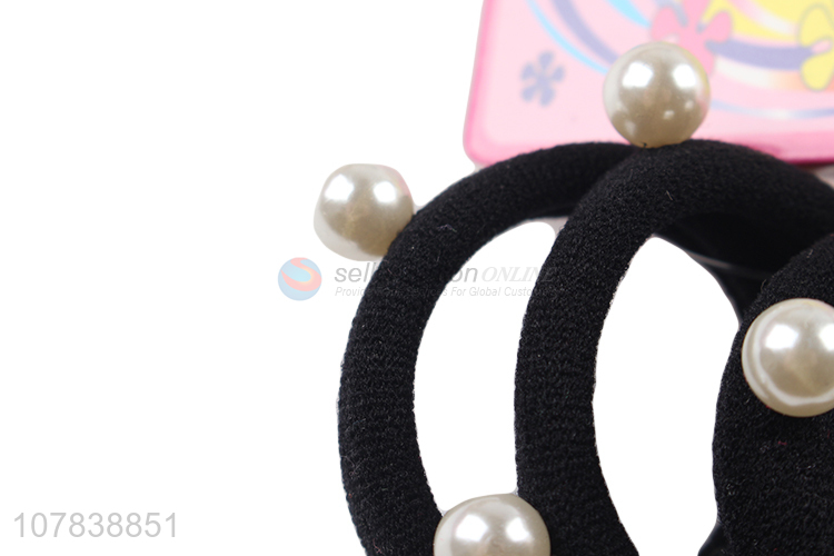 Yiwu Market Wholesale Elastic Hair Band Hair Ring Hair Ties