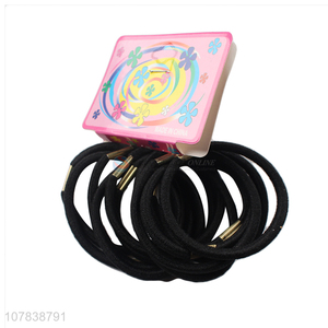 Good Sale Black Hair Ring Elastic Hair Band Hair Tie