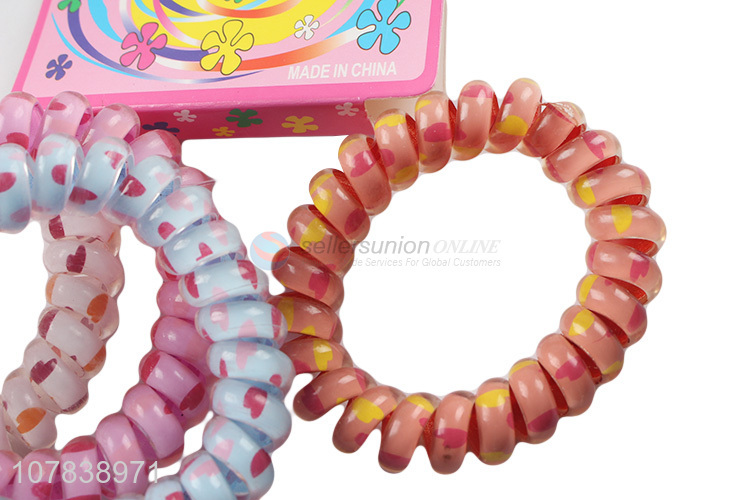 Fashion Coil Spiral Hair Band Hair Ring Hair Ties