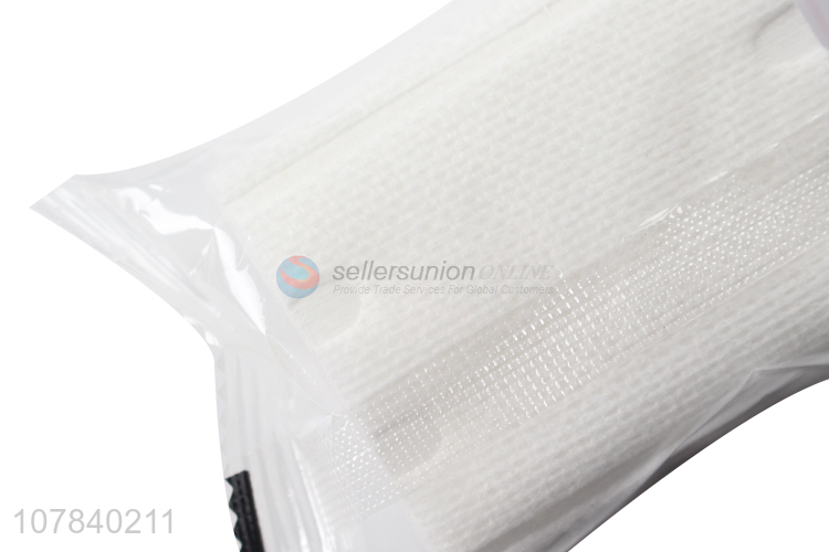 Factory wholesale white non-woven makeup remover cotton