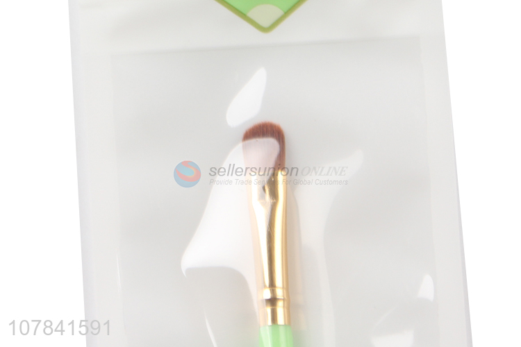 China wholesale green multifunctional eye brush for ladies