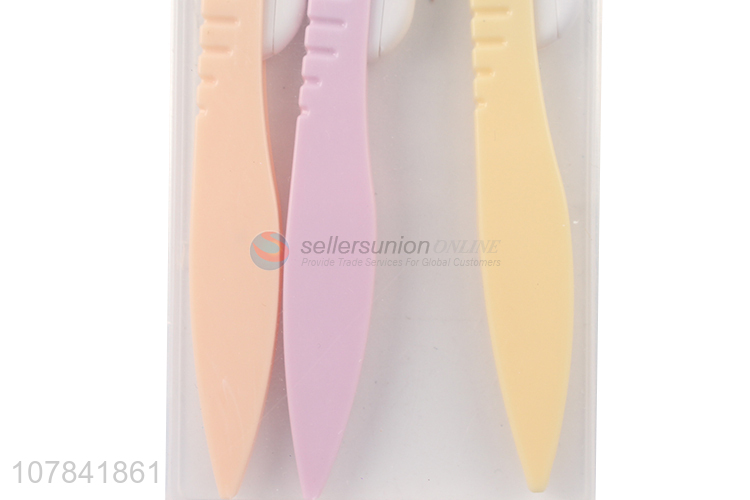 Custom 3 Pieces Foldable Eyebrow Razor Eyebrow Trimmer