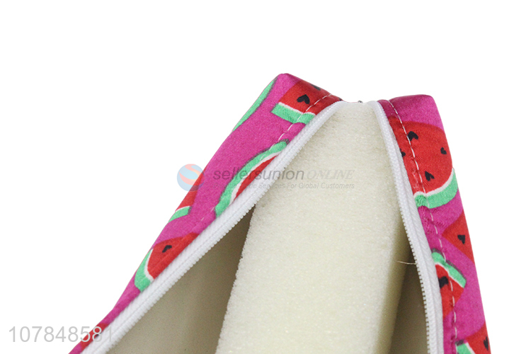 China wholesale watermelon pattern stationery pencil case