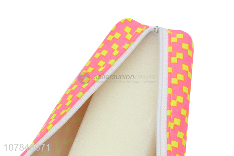 Hot selling multicolor portable stationery students pencil case wholesale