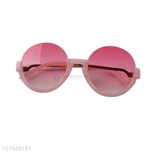 Top Quality Pink Sunglasses Fashion Ladies Sun Glasses