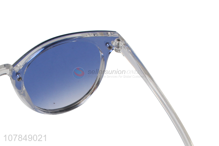 Best Sale Blue Sunglass With Soft Glasses Legs