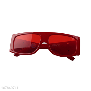 New Design Red Sunglasses Plastic Eyeglasses For Women