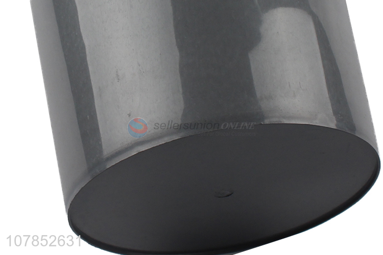 New style simple design black pp rubbish bin waste bin wholesale