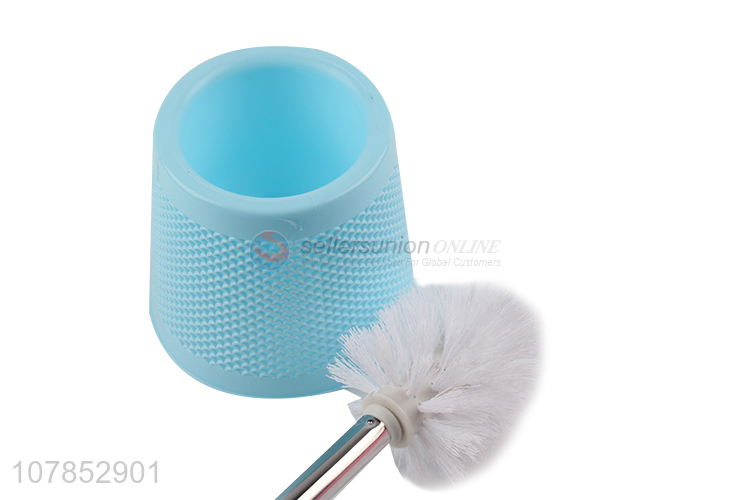 Popular products blue soft household toilet brush for bathroom