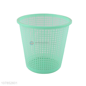 New design green pp hollow waste bin trash can wholesale