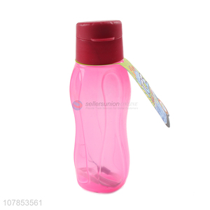 Factory wholesale pink plastic bottle portable drinking cup