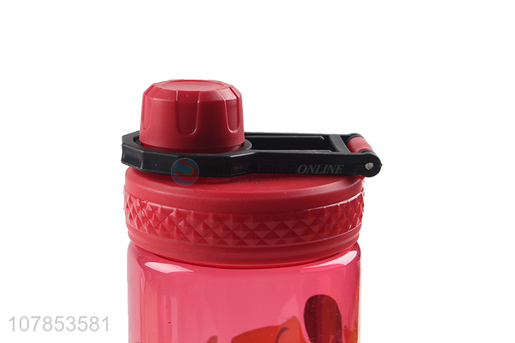 Factory direct red plastic portable drinking cup