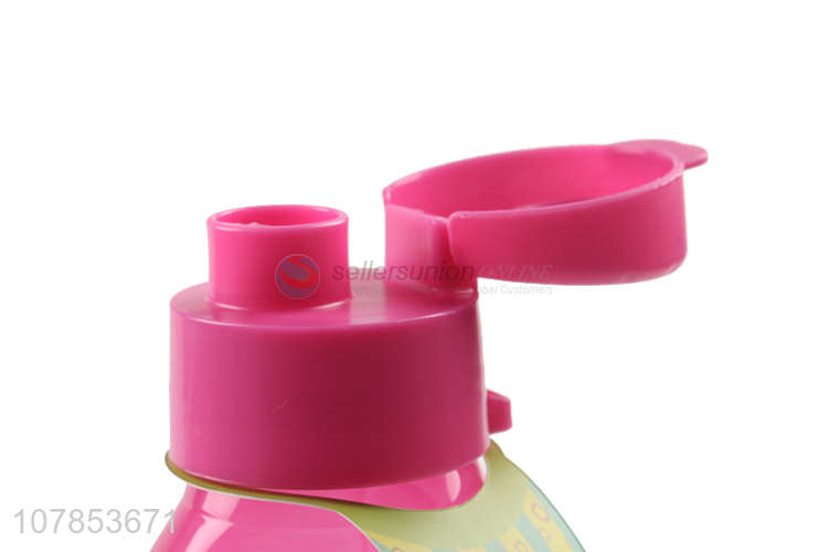 New arrival pink gourd plastic drinking cup portable sports bottle