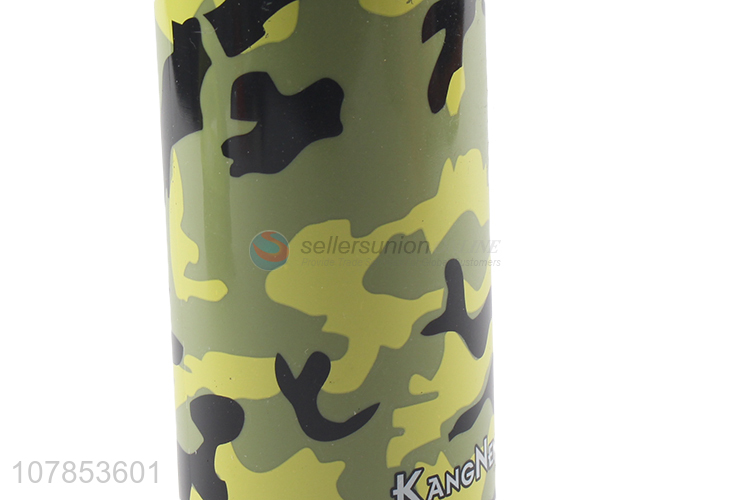 New arrival camouflage drinking cup outdoor sports bottle