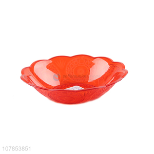 Factory wholesale fruit plate plastic transparent fruit plate