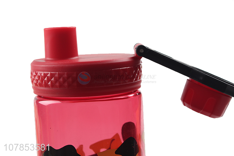 Factory direct red plastic portable drinking cup