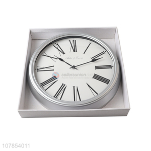 Most popular minimalism modern simple roman numerals plastic wall clock