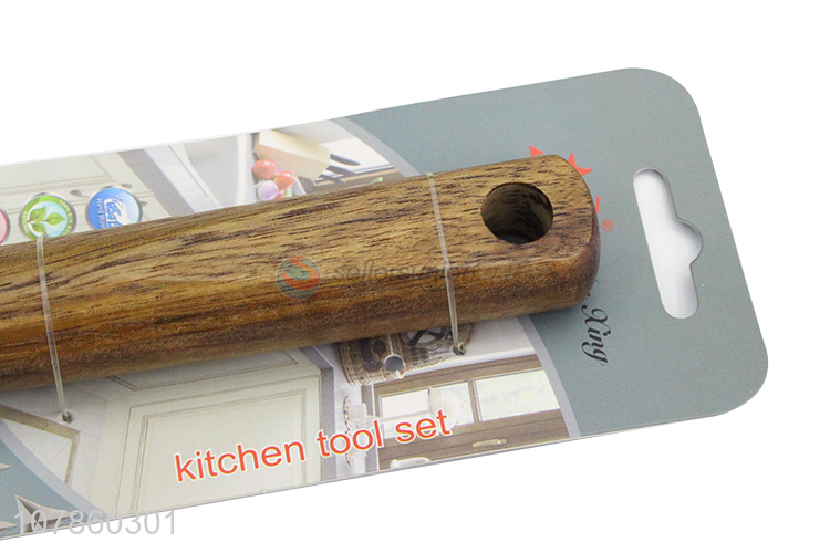 Hot sale stainless steel portable bottle opener with wooden handle