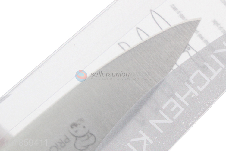 Good wholesale price household fruit knife stainless steel peel knife