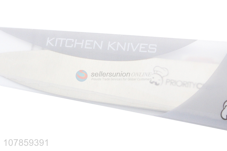 High quality silver stainless steel cooking knife for chef