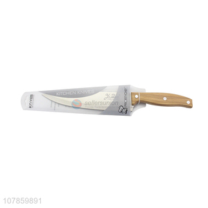 High quality silver stainless steel cooking knife for chef