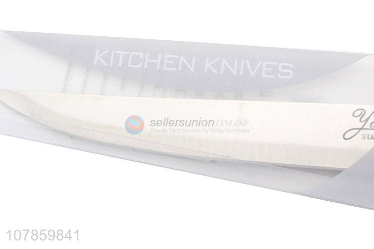 Yiwu wholesale silver pointed fruit knife multifunction kitchen knife