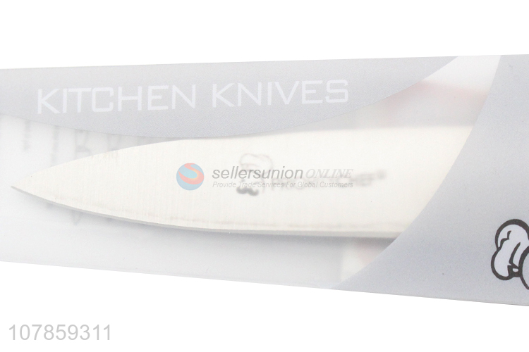 Factory direct sale silver fruit knife stainless steel peel knife