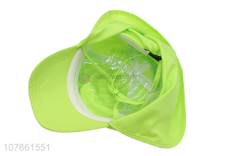 Hot products green summer outdoor sun hat with cheap price