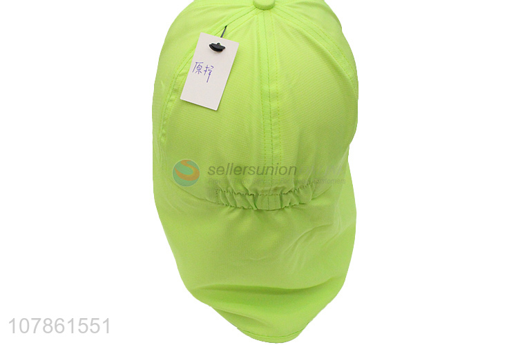 Hot products green summer outdoor sun hat with cheap price