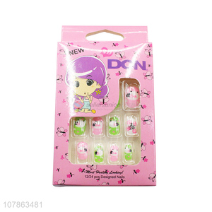 Cartoon Pattern False Nail Tips Fake Nail For Children