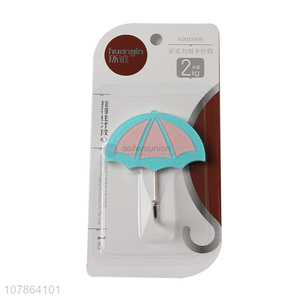 Promotional items umbrella shape adhesive hook bathroom kitchen hook